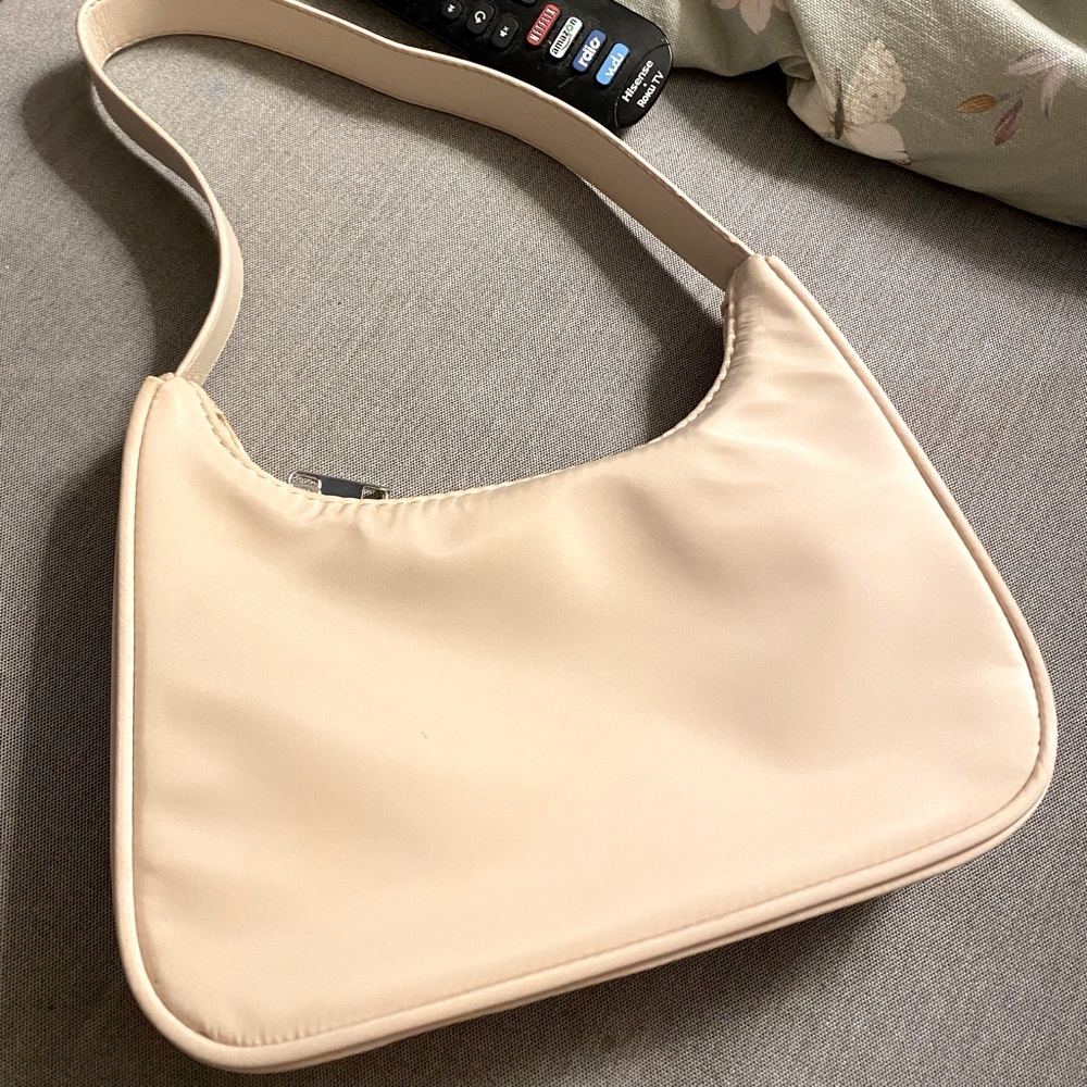 White purse